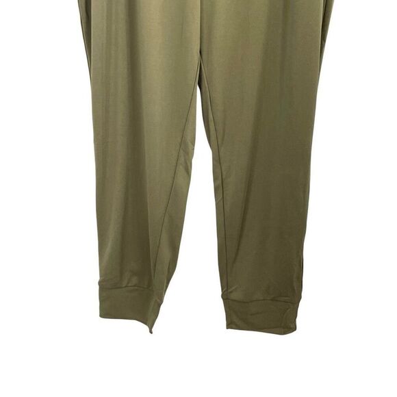 NEW Fabletics Maj Sleek Knit jogger pants II Size 2X olive green - Picture 5 of 9
